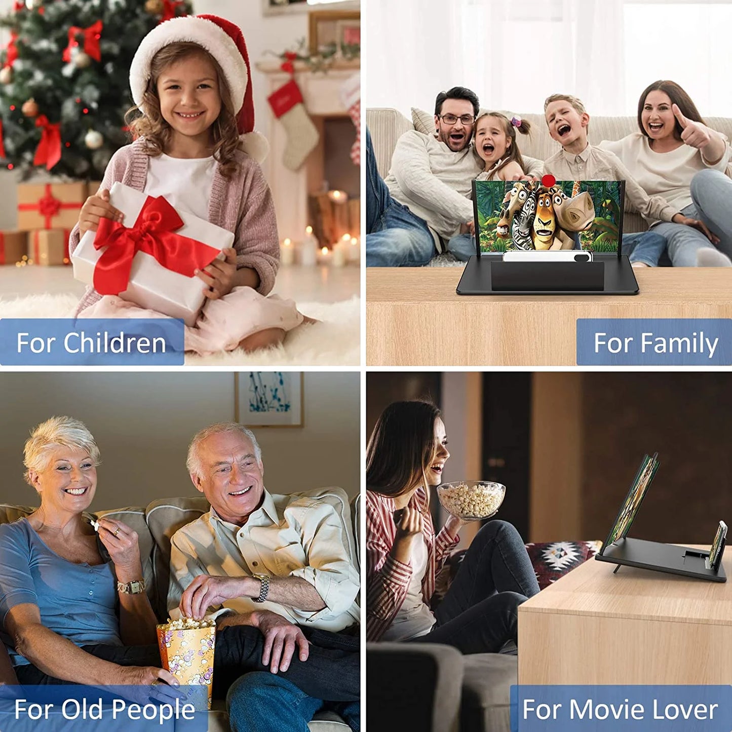 Foldable HD Phone Screen Magnifier